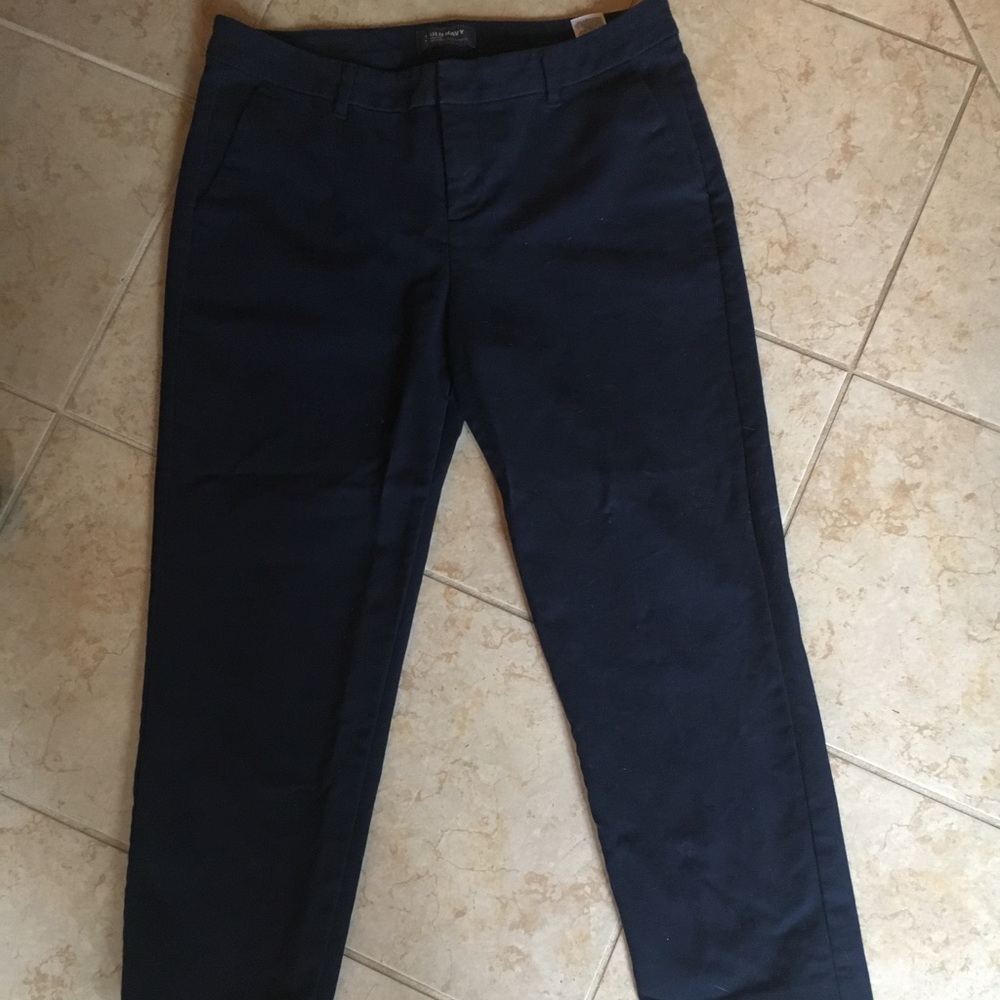 Old Navy Harper mid-rise navy pants
